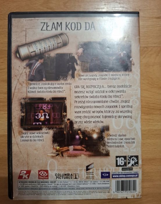 Gra Kod DaVinci PC