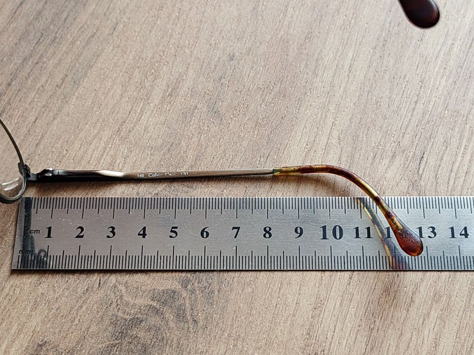 Okulary oprawki vintage Calvin Klein