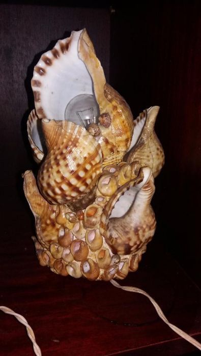 Candeeiro com Búzios