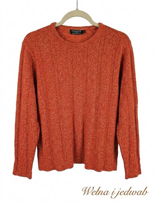 Damski sweter z wełny merino Traxler | Rozmiar L