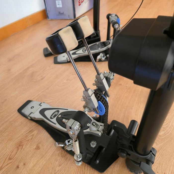 Bateria Eletrónica Roland TD-1DMK + Pedal Duplo Pearl Eliminator + Banco (Como Nova)
