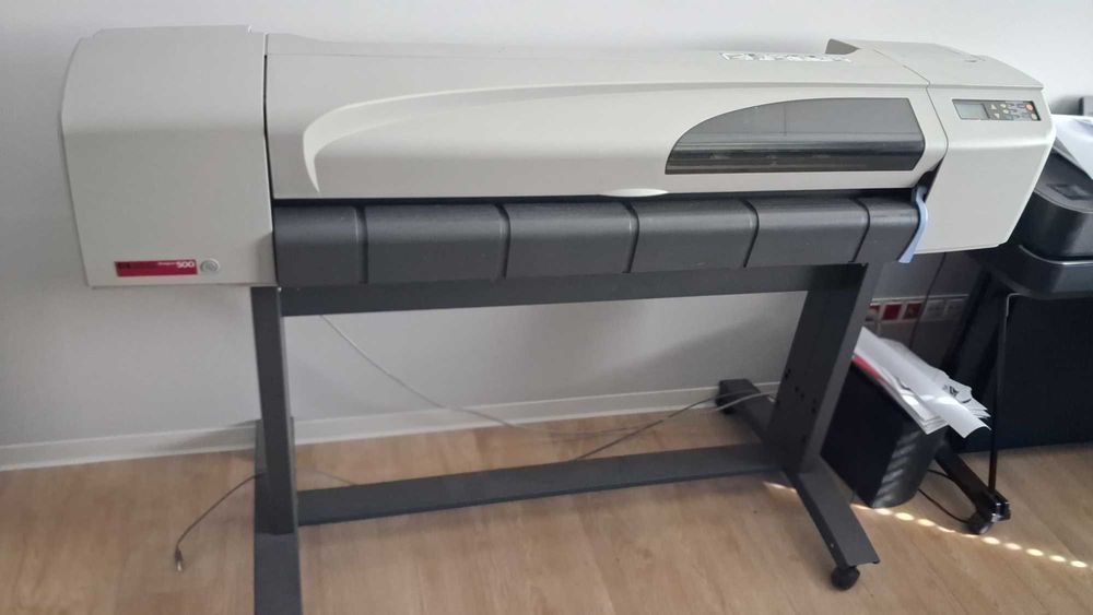 Ploter  HP DesignJet 500 42 cale (A0+)  – sprawny + dodatki