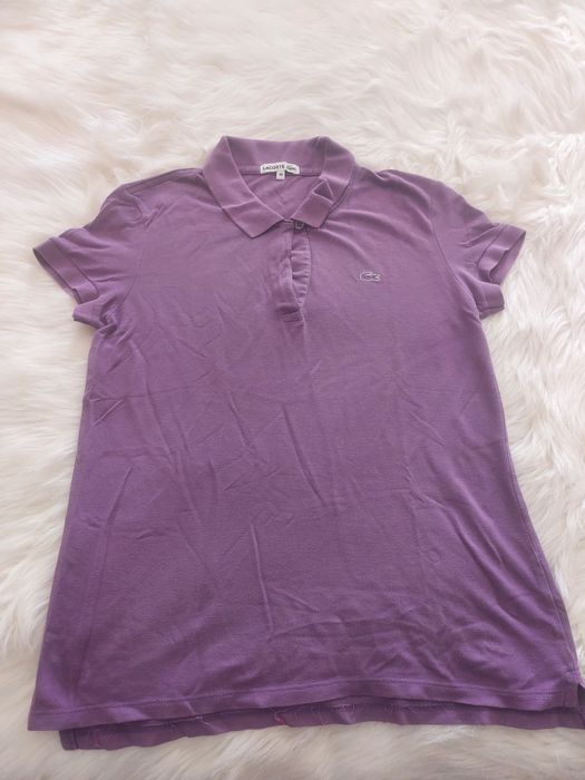Polo roxo Lacoste