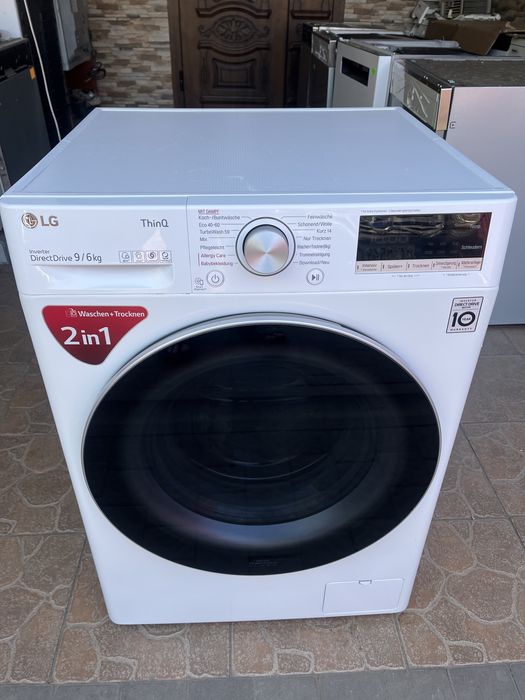 Пральна машина з сушкою Прально сушильна LG W21 на 9/6 кг.