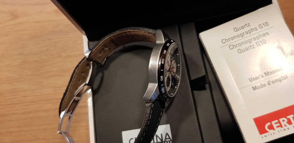 Zegarek Męski Certina DS Podium Chrono Chronograf 100m ETA