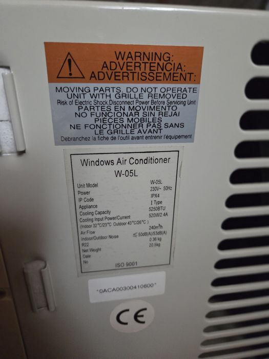 Оконный (мобильный) кондиционер Saturn