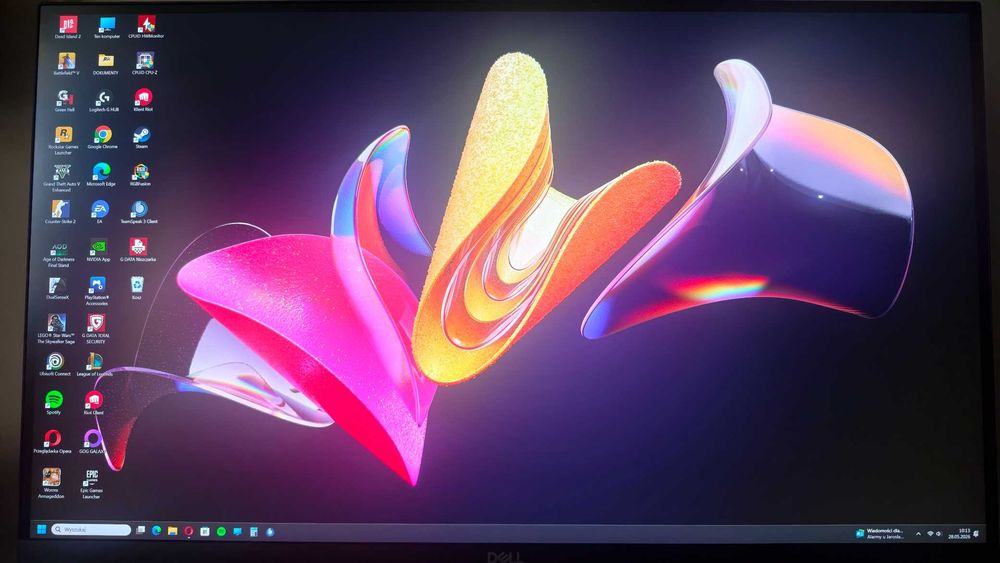 Monitor Dell S2722QC – 27 cali 4K / JAK NOWY