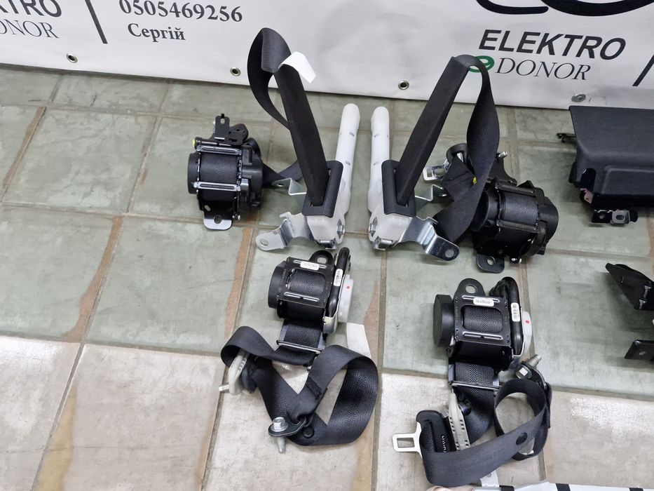 Подушка безпеки,торпеда,AIRBAG,ремень безпеки,безпека Nissan Leaf18-24