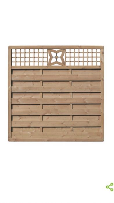 Płot Pergola 180x180 zaimpregnowana 4szt