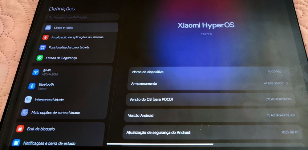 Xiaomi POCO Pad (8GB+8GB/256GB) Blue - 12.1" - Wi-Fi64553065176449124