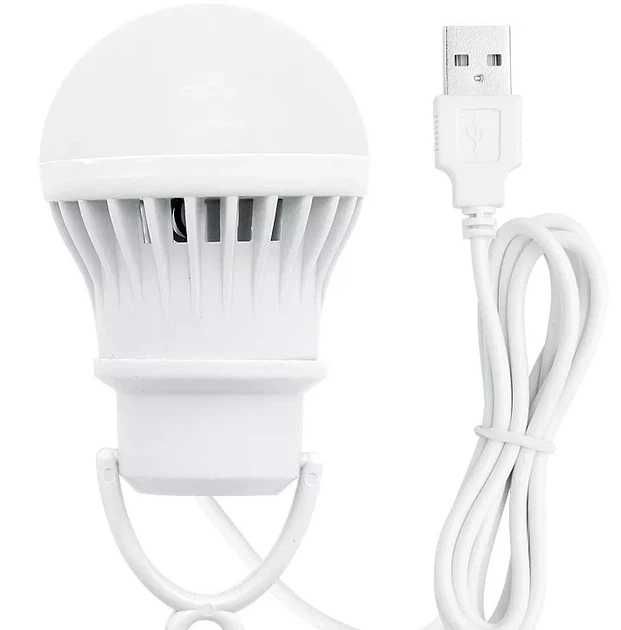Світлодіодна лампа LED 3 Вт з живленням від USB