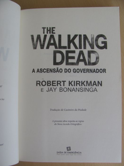 The Walking Dead A Ascensão do Governador de Robert Kirkman