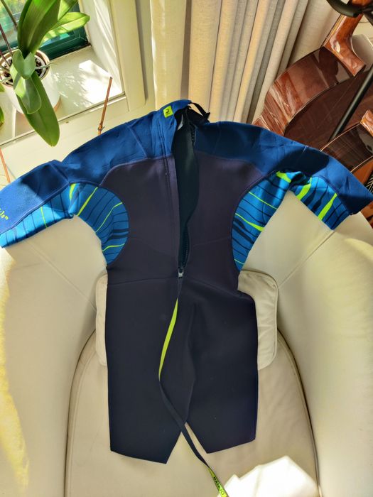 Fato surf curto neoprene Decathlon criança