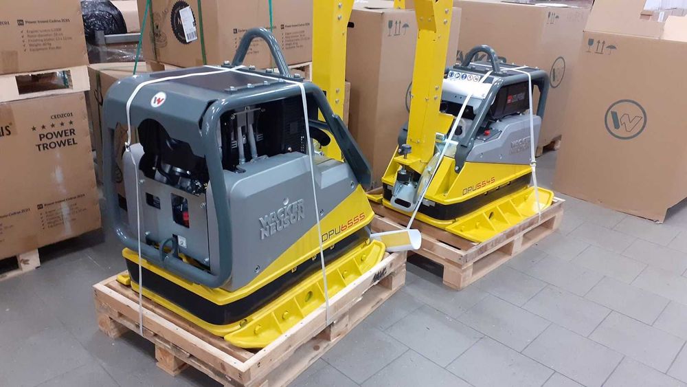 Zagęszczarka rewersyjna Wacker Neuson DPU6555HEH ubijak