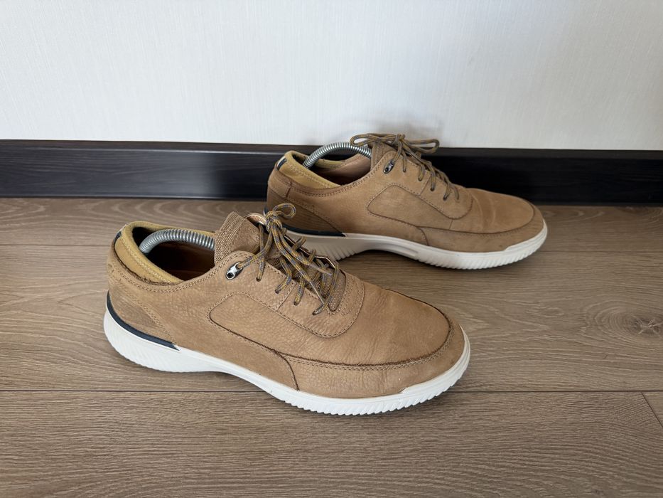 Шкіряні кросівки - мокасини Clarks 44.5 розмір
