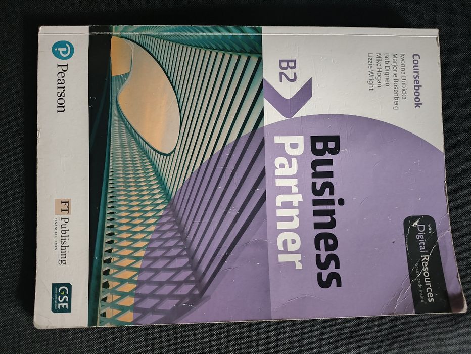 Podręcznik do angielskiego Business Partner B2 Coursebook