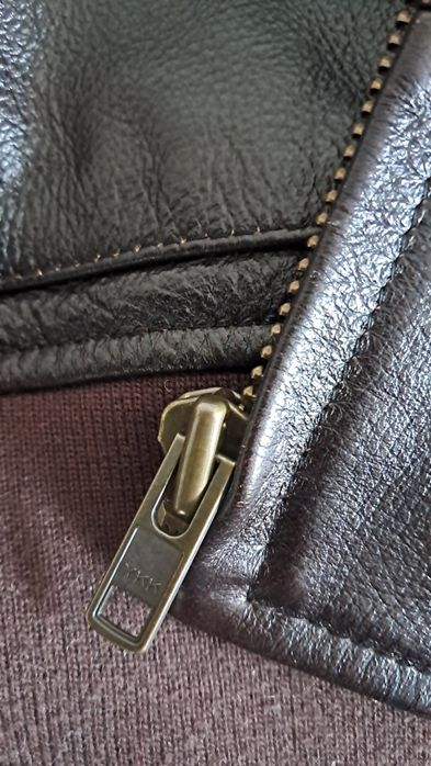 Kurtka skórzana  męska