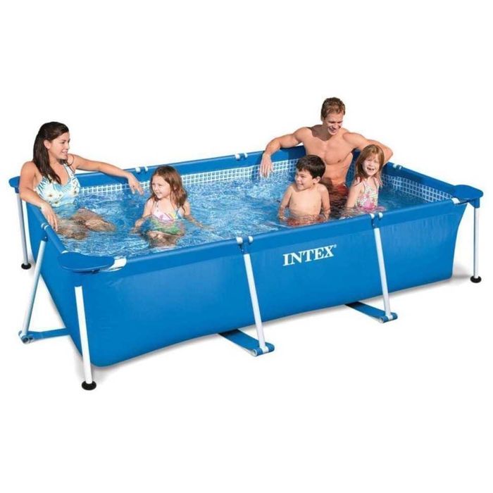 ‼️АКЦІЯ‼️ Каркасний басейн Intex 28271  прямокутний, 260-160-65 см 2282л ‼️Самовивіз‼️