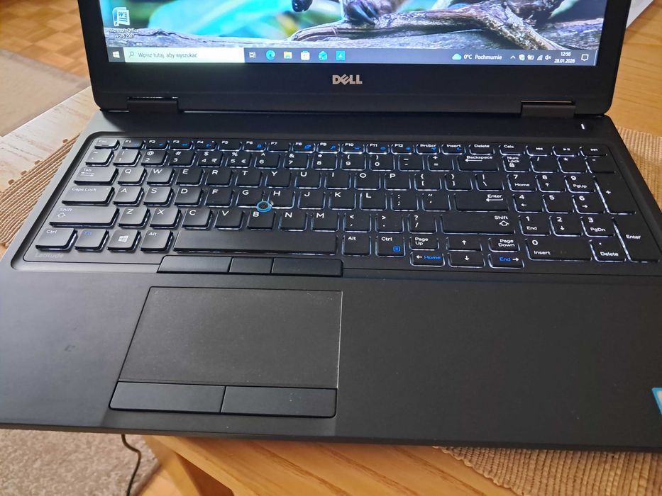 Super biznesowy Dell 5580 i5/256GB SSD/8GB RAM nowa bateria