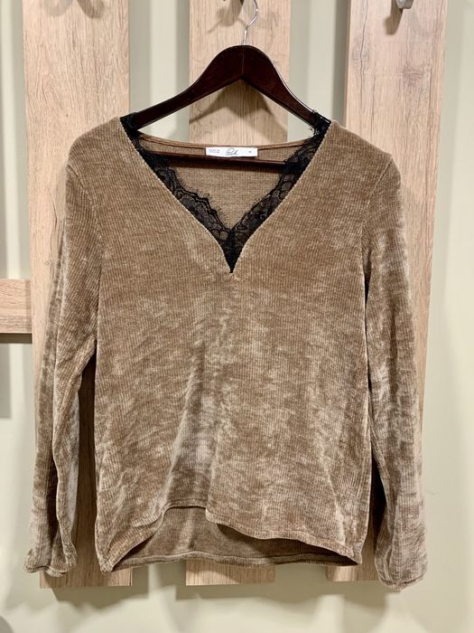 Велюровая кофта