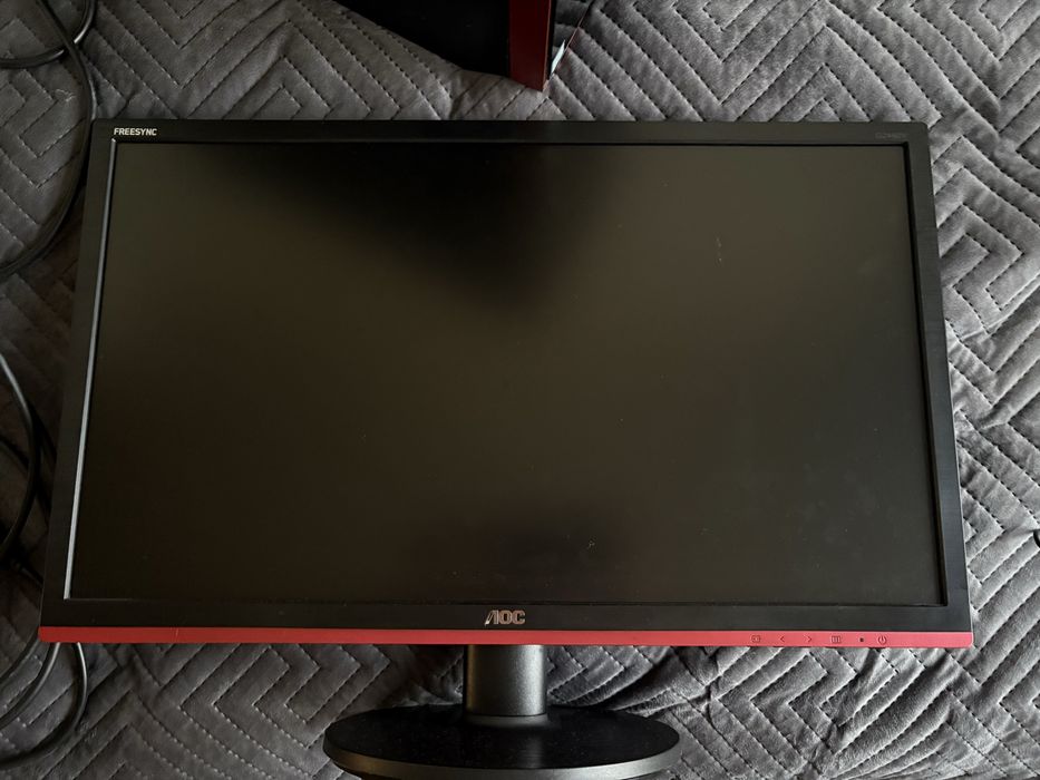 Komputer PC + monitor + akcesoria | i5 + GTX 1050 Ti | gotowy zestaw