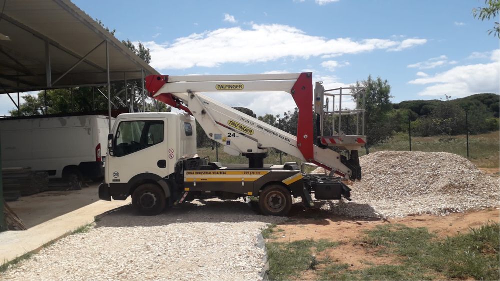 Aluguer de gras , plataformas elevatorias , barquinhas