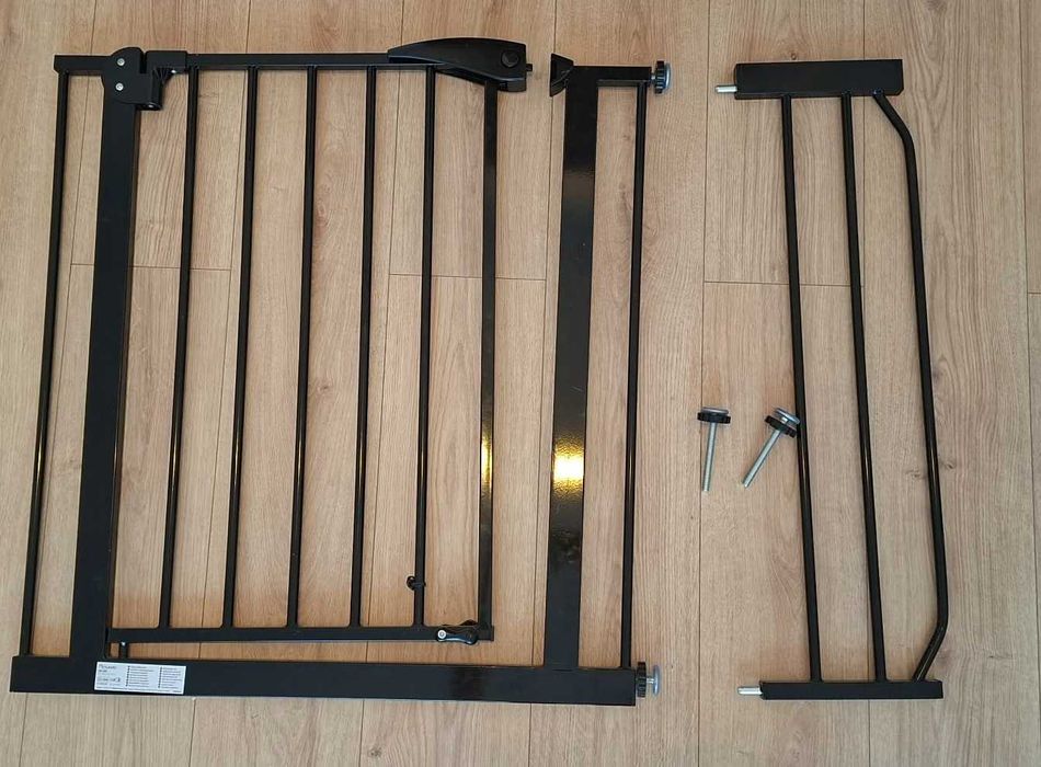 Bramka zabezpieczająca barierka ochronna blokada drzwi schody 75-105 cm NUKIDO NK-183
