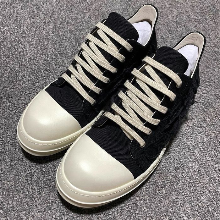 Кеди Rick Owens Ramones Slashed low/drkshdw/size 37-45/Преміум якість!
