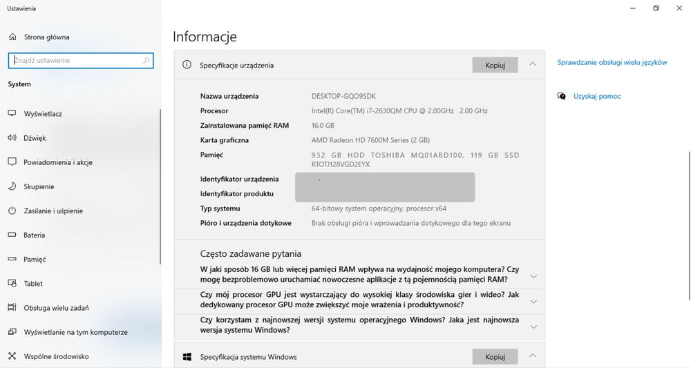 Toshiba Satellite L850-13D
