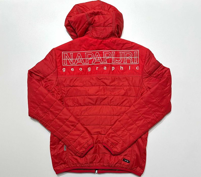Чоловіча демісезонна куртка Napapijri ARIC SUM красная (NP0A4E2AR471)