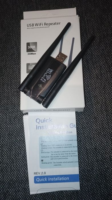 Wzmacniacz sygnału wi-fi do gniazda USB. Nowe!