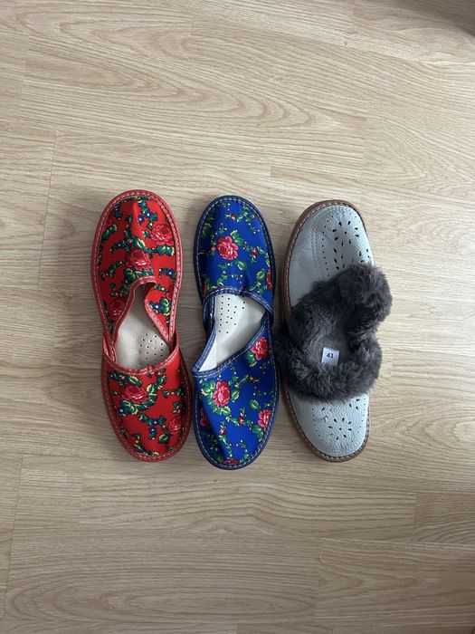 Ciapy damskie 41 góralskie kapcie