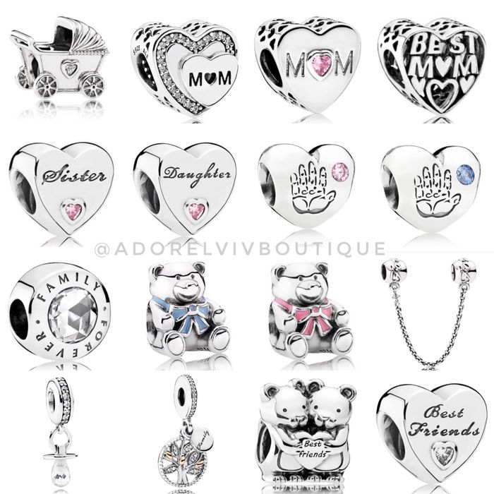 Шарми Pandora Пандора шармы шармики намистини шарм срібні