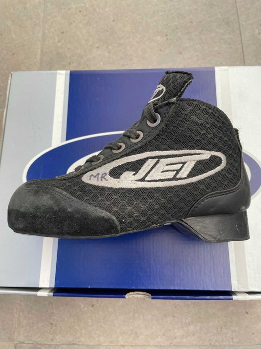 Bota Jet Evolution Preto / Cinza