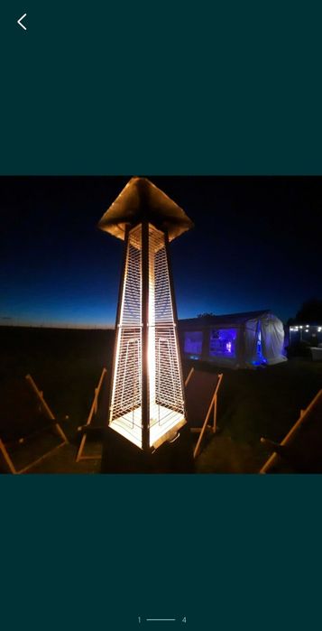 Piramida grzewcza, 'grzybek', nagrzewnica gazowa 12kW