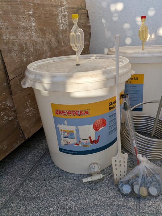 Kit para  produção de cerveja artesanal