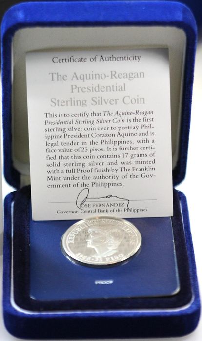 Монета 25 PISO 1986р