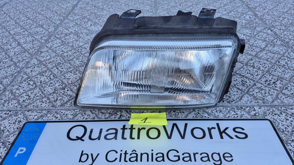 AUDI A4 B5 (8D)-Ótica/Farol ORIGINAL AUDI/VALEO 1994 até 1999 ESQUERDA