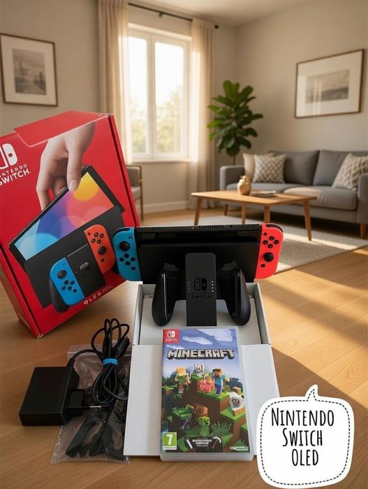 Nintendo Switch OLED +Minecraft