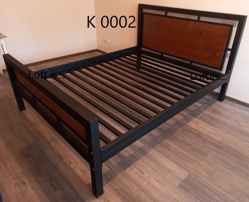 Ліжко з металу. Меблі на замовлення. Ліжко Лофт. Меблі. Мебель. Диван.