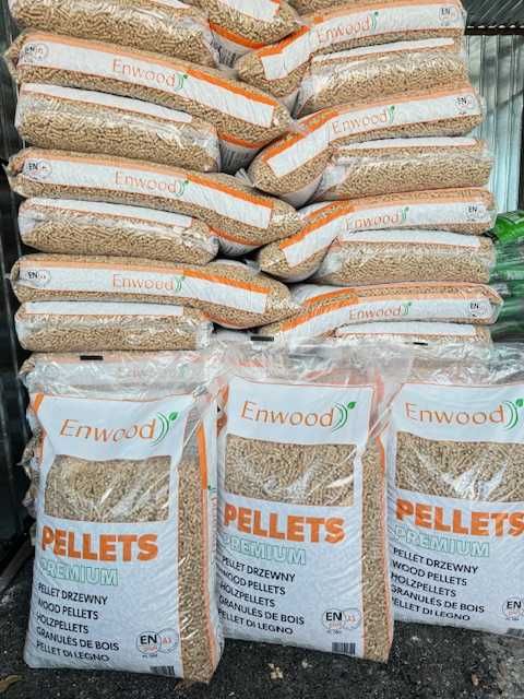 Pellet drzewny, iglasty, dębowy - jakość Gold, certyfikat