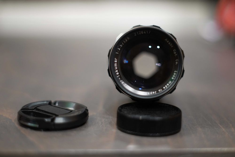 obiektyw Super Takumar 135mm F3.5 M42