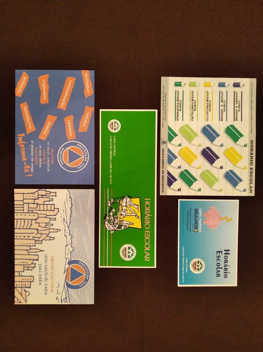 Horários escolares antigos