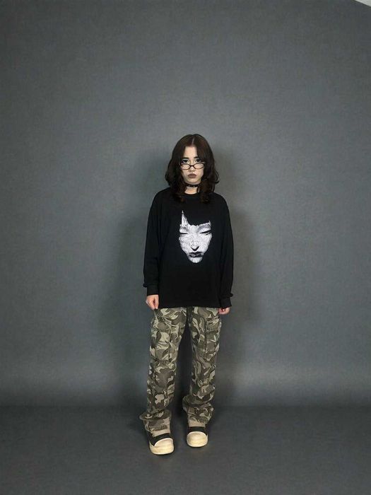 Архив лонгслив - Soulless Face longsleeve | opium, архив, лонг, y2k