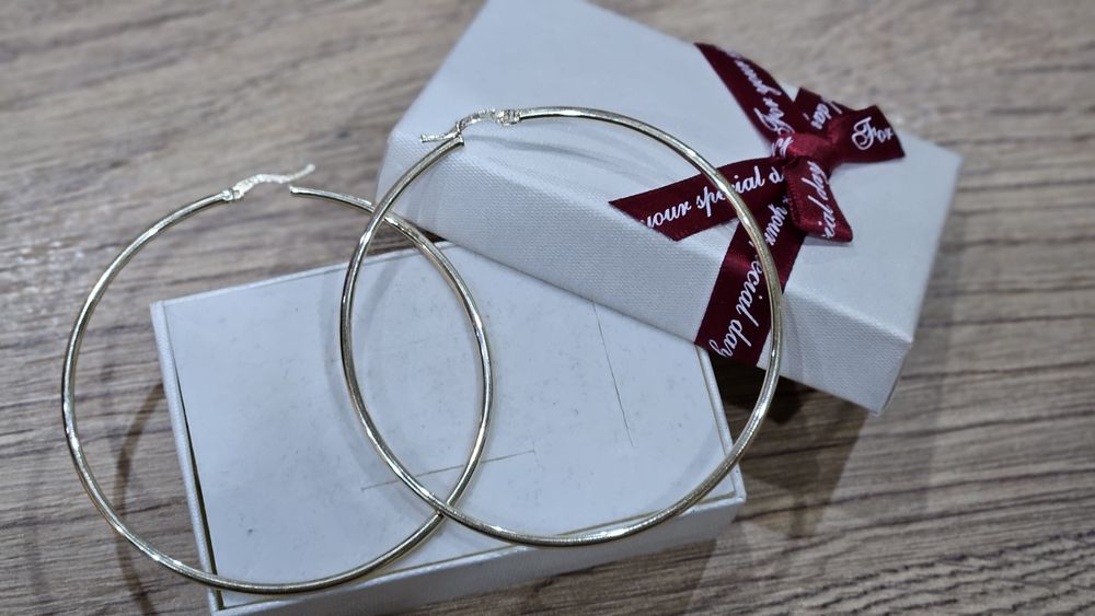 Duże koła złote  próba 585