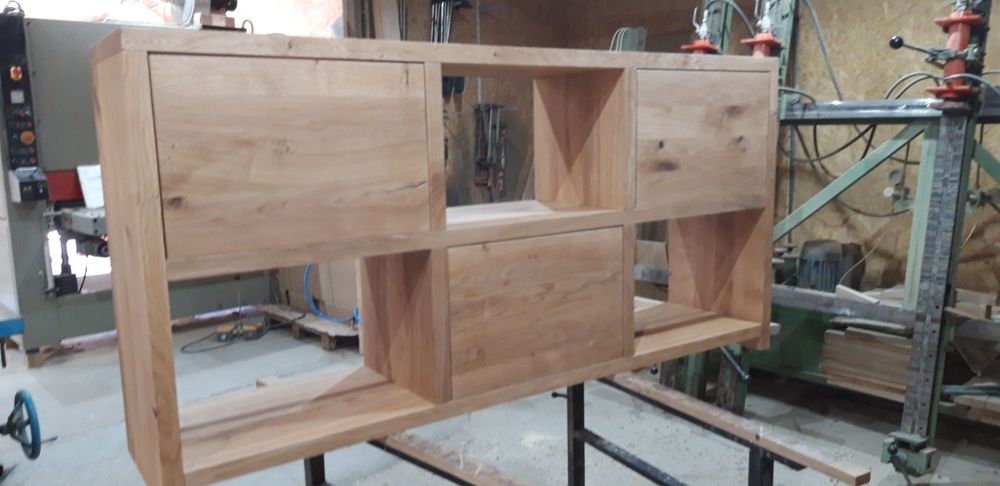 Duża komoda dębowa