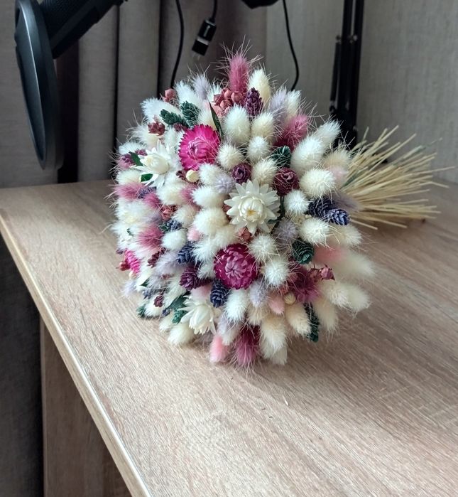 Букет з сухоцвітів,сухоцвіти,букет,сухоцветы,подарок
