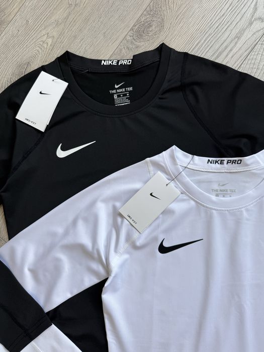 Рашгард Nike Pro Combat (для спорта, зала, термо)