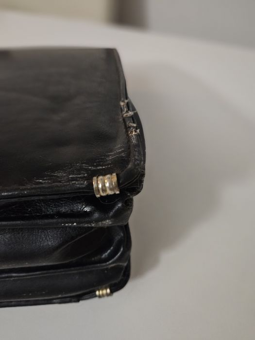 Pasta em pele vintage