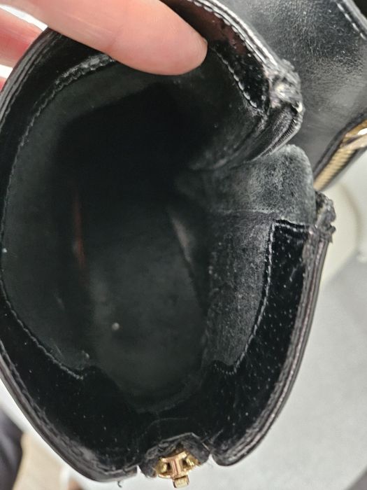 Botki skórzane rozm. 40